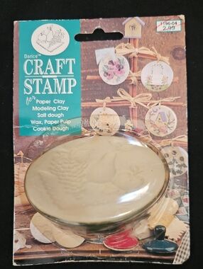 NWT Cookie Stamp Fruit Display Clay Baking or Pottery Tool